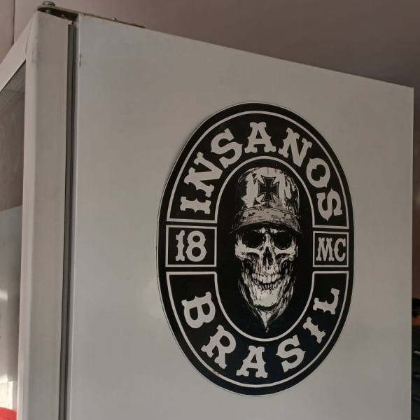 IMÃ Gigante CAVEIRA INSANOS MC 💀